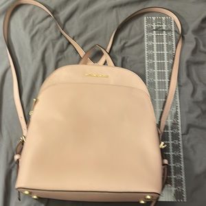Michael Kors Emmy Large Leather Dome Backpack